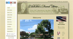 Desktop Screenshot of blackstonefuneralhome.com